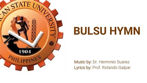 BulSU Hymn (Minus One/ Lyric Video) .